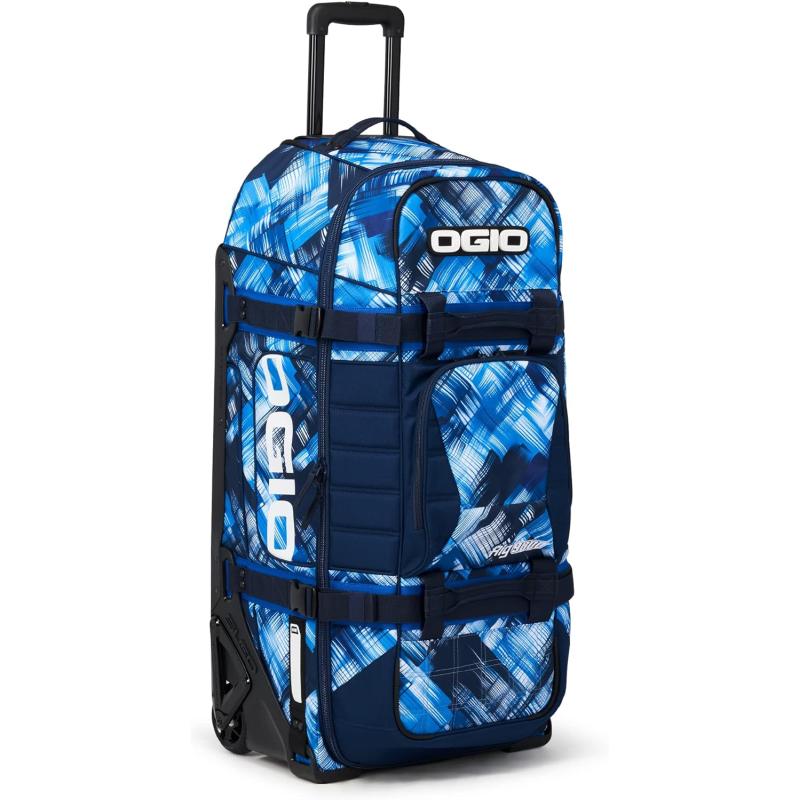 OGIO Rig 9800 Wheeled Travel Bag Blue Hash Callaway